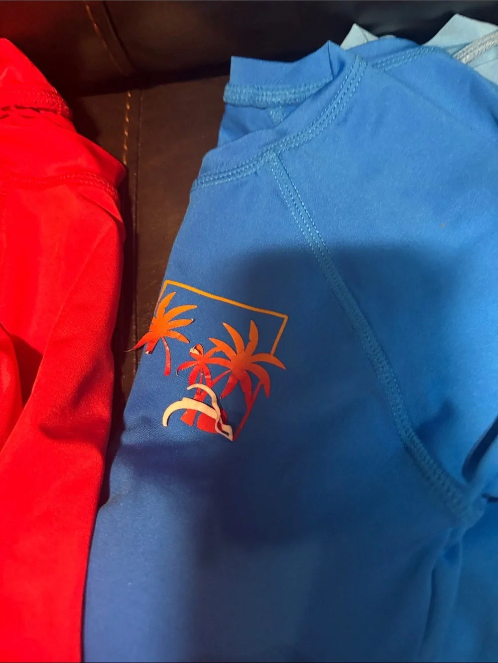 Two size 6 lands end swim outfits